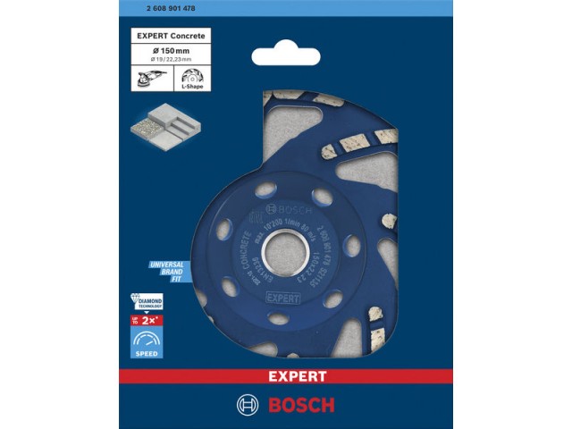 Diamantni lončasti brus Bosch EXPERT Concrete, 2608901478